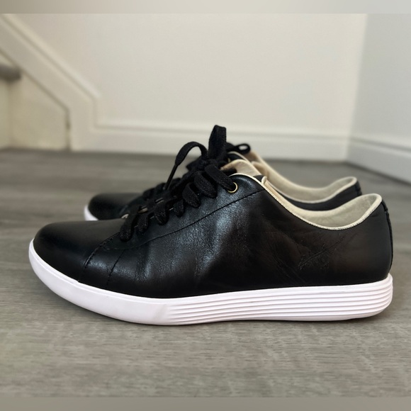 Women’s Black Cole Haan Grand Crosscourt II Sneakers, Women 8, Sezane Jack - Picture 7 of 9